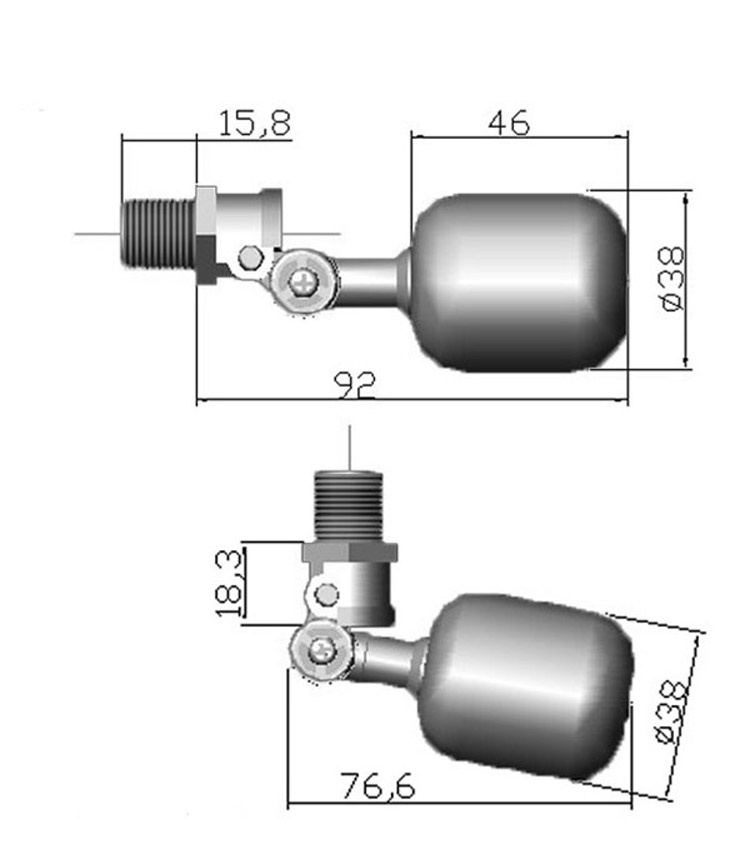 Mechanical Float Valve